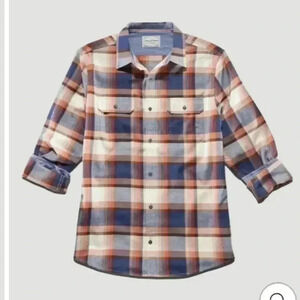 Flag & Anthem Peter's Long Sleeve Flannel Double Pocket Shirt